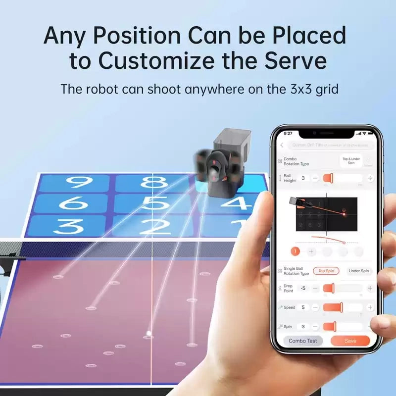 Pongbot NOVA S Pro Portable Table Tennis Robot