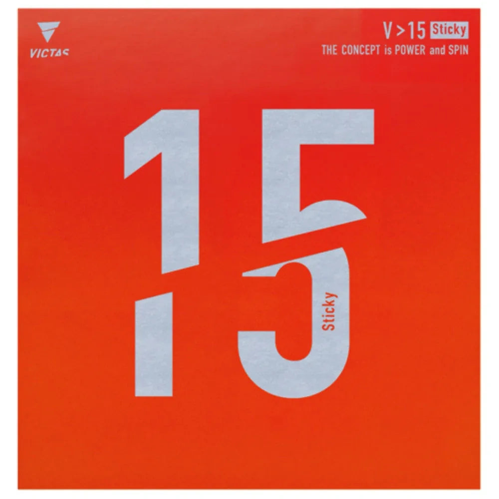 Victas V>15 STICKY Table Tennis Rubber