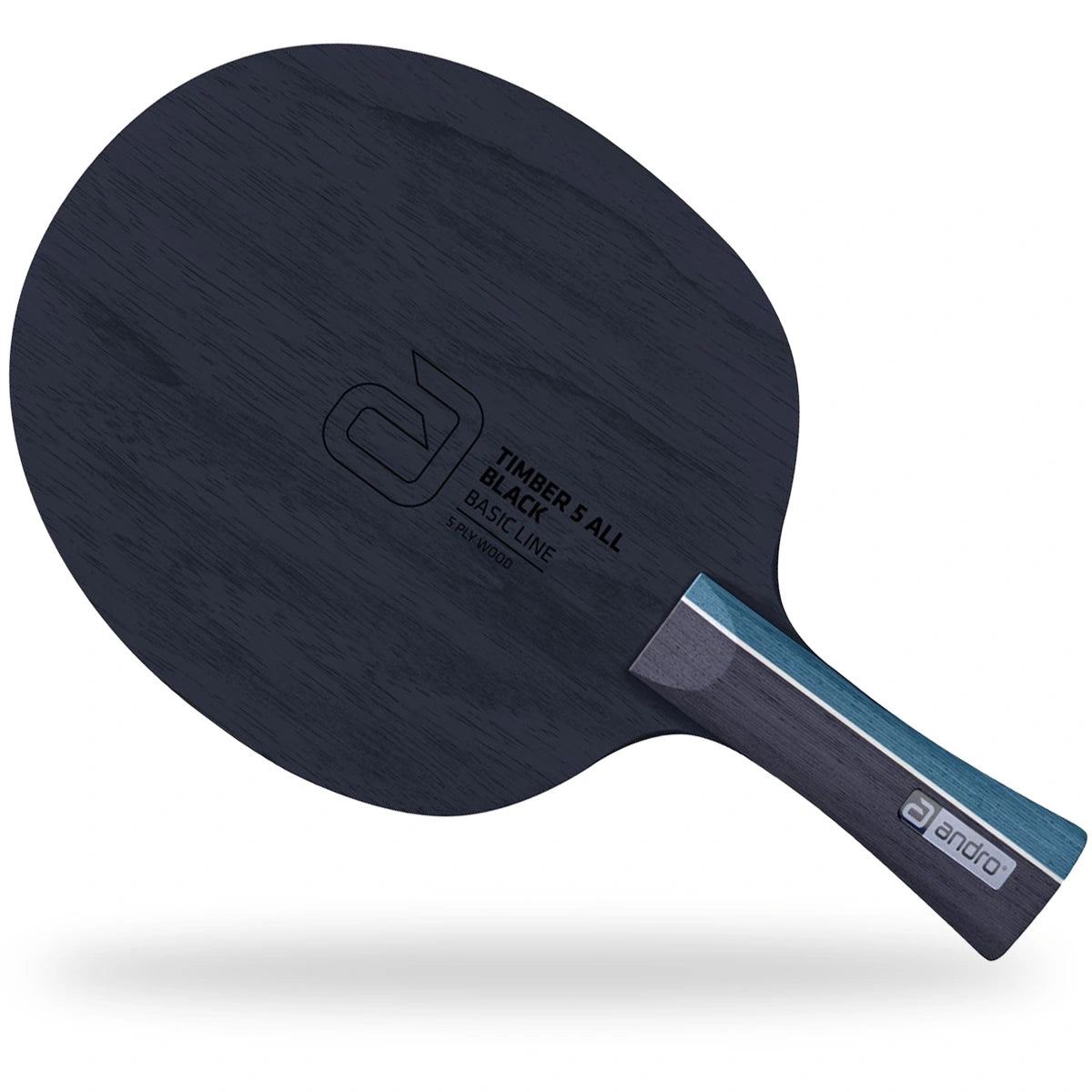 Andro Timber 5 ALL Black Table Tennis Blade