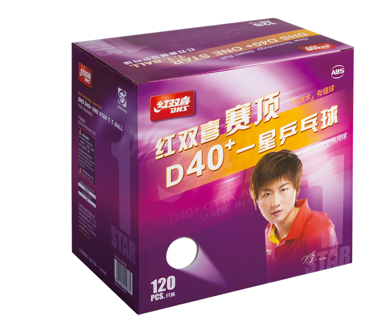 DHS D40+1Star TT Ball (Pack of 120)