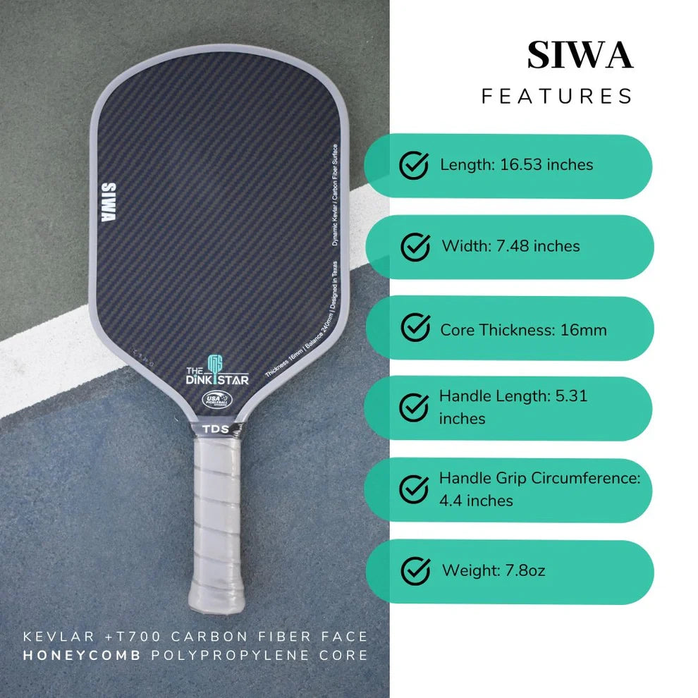 Dink Star SIWA Kevlar Carbon Fiber