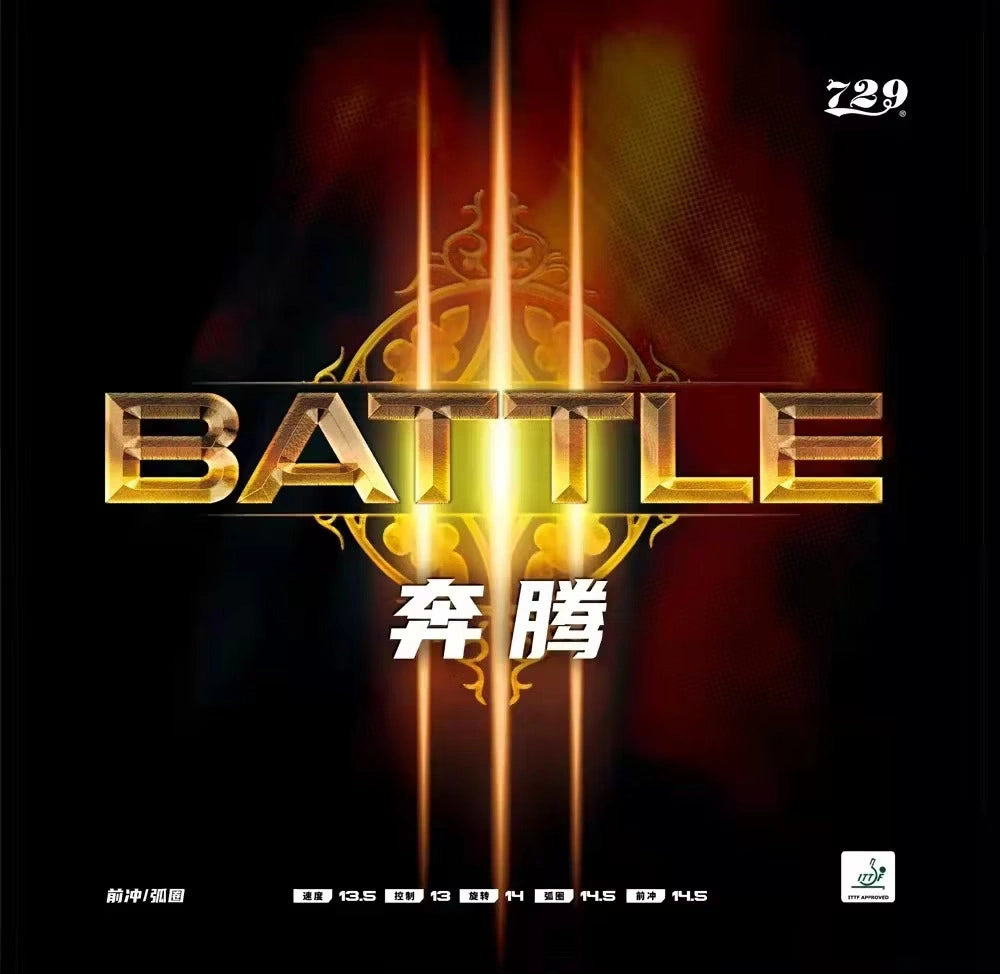 Friendship 729 Battle 3 Table Tennis Rubber