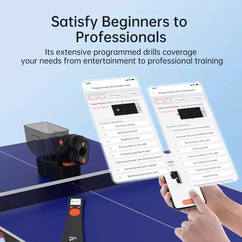 Pongbot NOVA S Pro Portable Table Tennis Robot