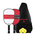 JOOLA Agassi/Graf Champion Pickleball Paddle Set, 2 Paddles, 3 Balls & Bag
