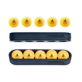 JOOLA Magnetic Rubberized Table Tennis Ball Holder Set