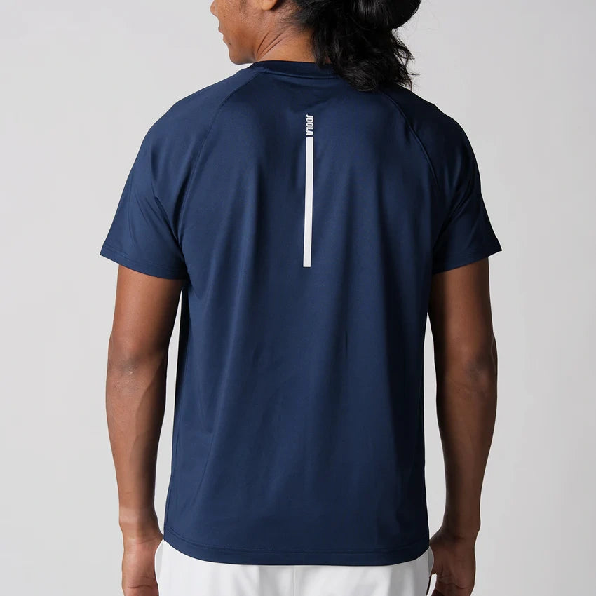 JOOLA Mens Court Short Sleeve (Navy) - M