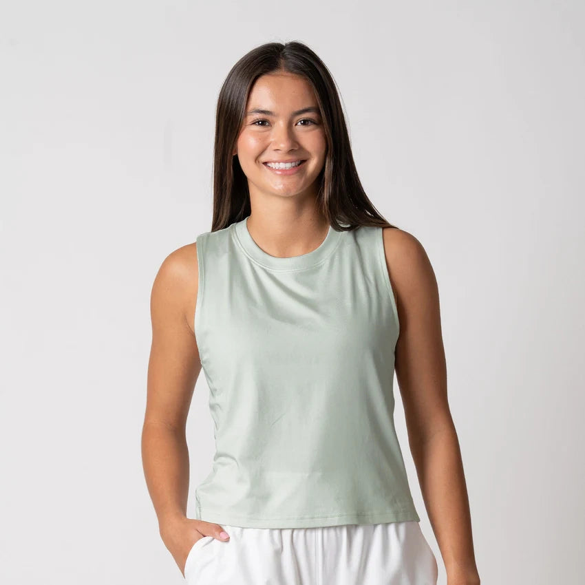 JOOLA Womens Court Tank (Hushed Mint) - M