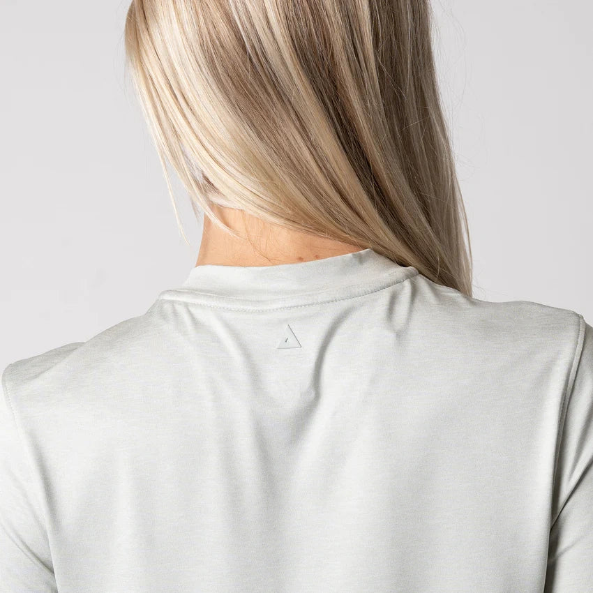 JOOLA Womens Quarter Zip Pullover (Gravity Gray Hthr) - M