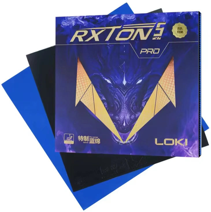 LOKI - Rxton 5 Pro Black Table Tennis Rubber