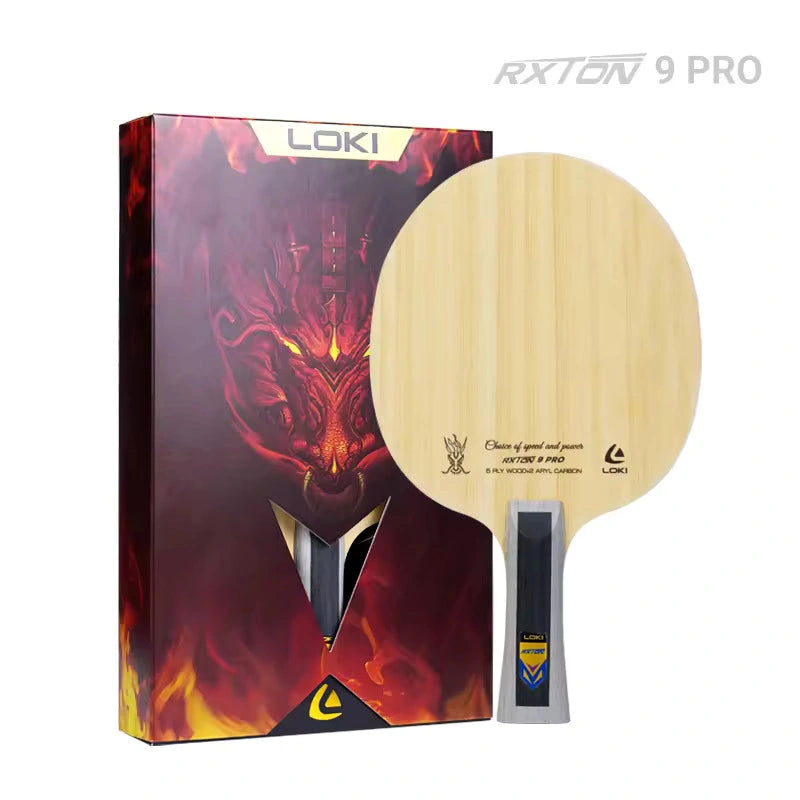 LOKI Rxton 9 Pro Composite Carbon Table Tennis Blade