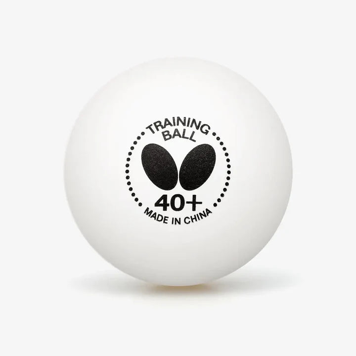 BUTTERFLY TRAINING 40+ TABLE TENNIS BALL (PACK OF 6)
