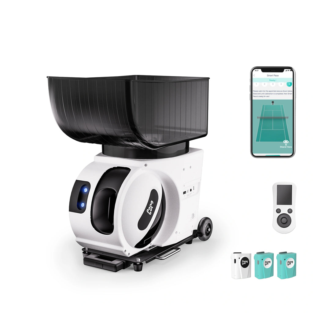 Pongbot Pace S Pro Tennis & Padel Tennis Ball Machine (Pre-Order)
