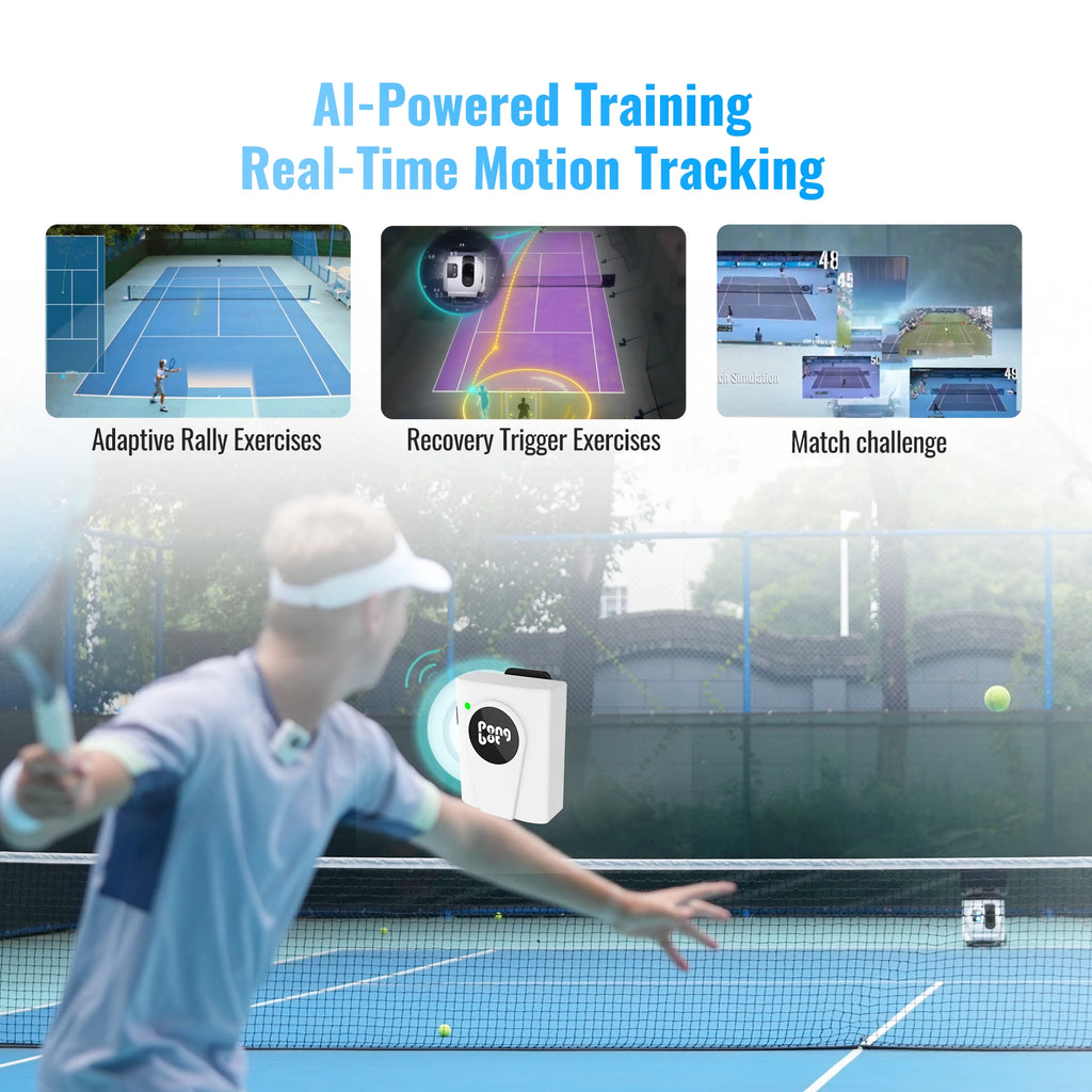 Pongbot Pace S Pro Tennis & Padel Tennis Ball Machine (Pre-Order)