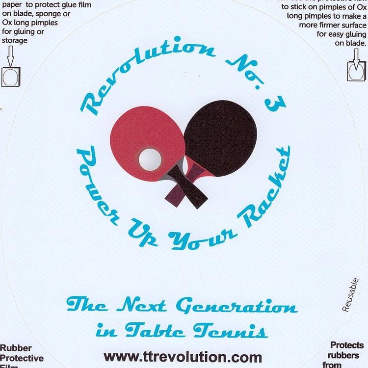 Revolution No.3 Rubber Protection Sheet, Pack of 2