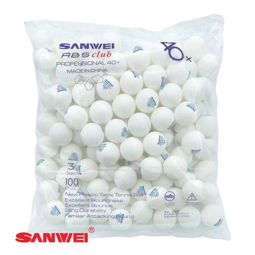 SANWEI ABS Club Training Balls, Pack of 100