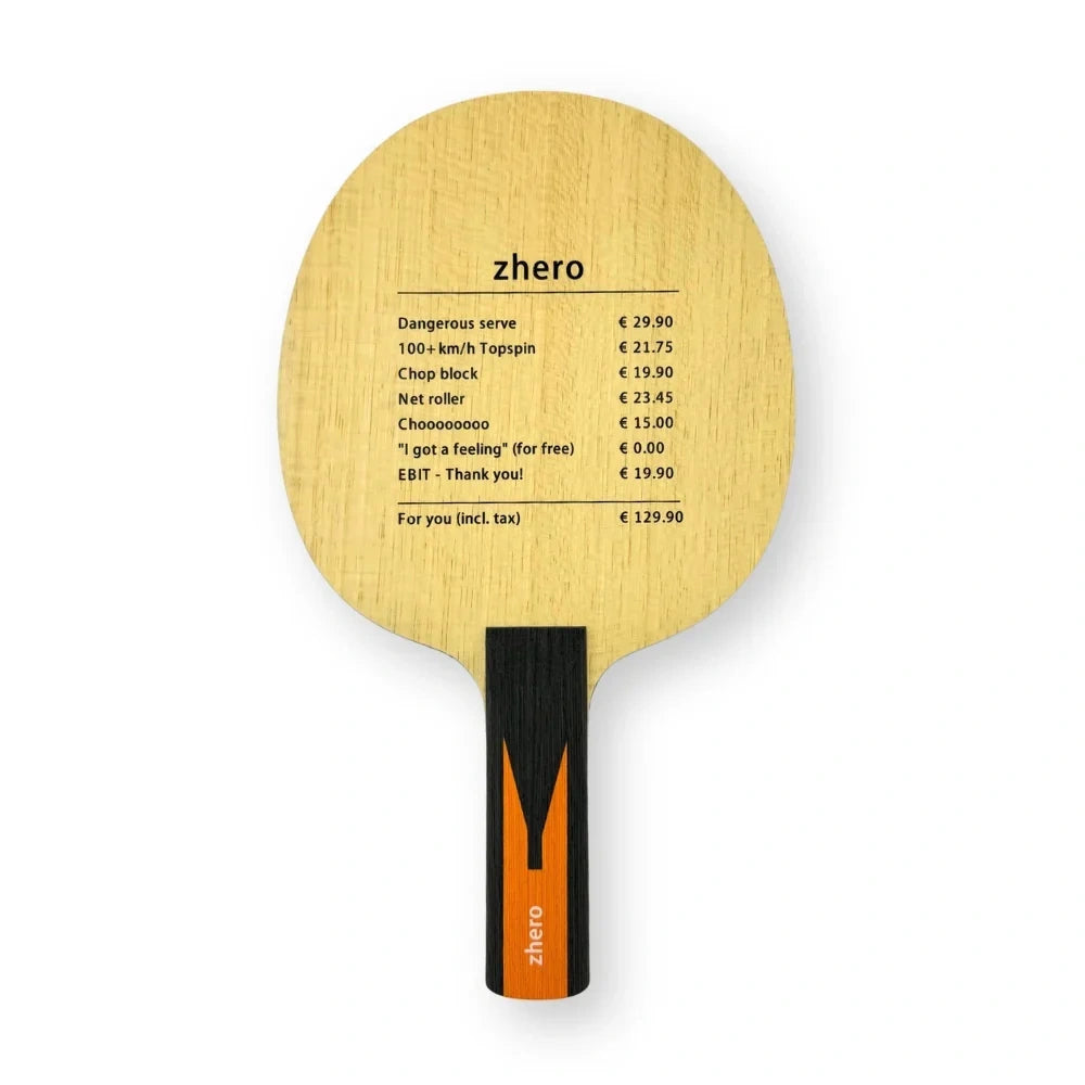 SAUER & TROGER ZHERO - Offensive Table Tennis Blade