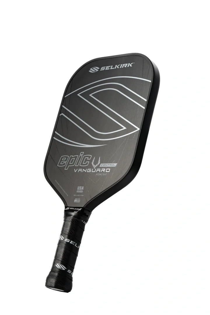 Selkirk Vanguard Control-Epic Pickleball Paddle (Raw Carbon)