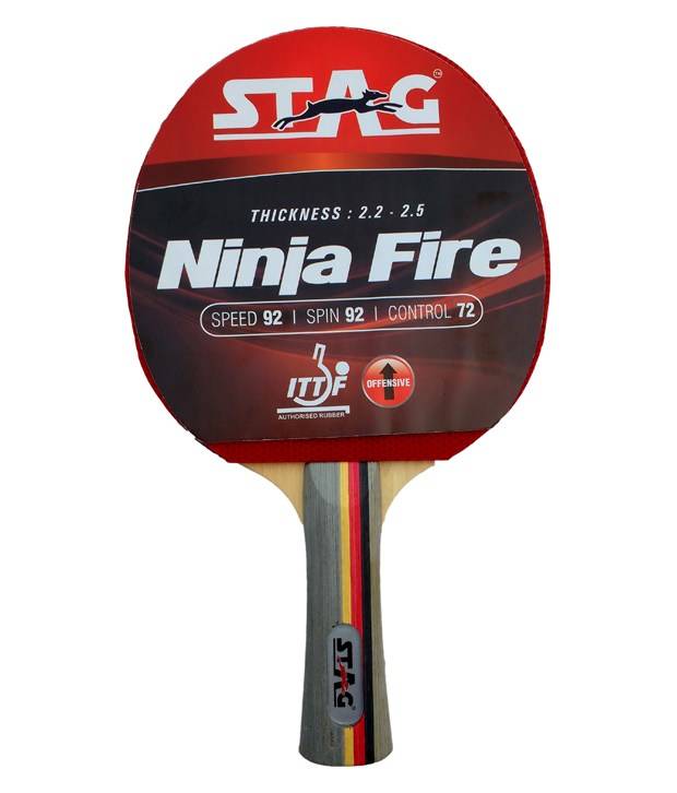 Stag Ninja Fire Table Tennis Racket