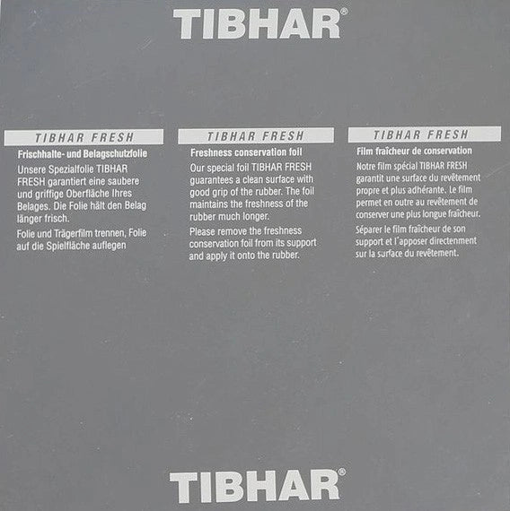Tibhar Rubber Protection Sheet Fresh, Pack of 2