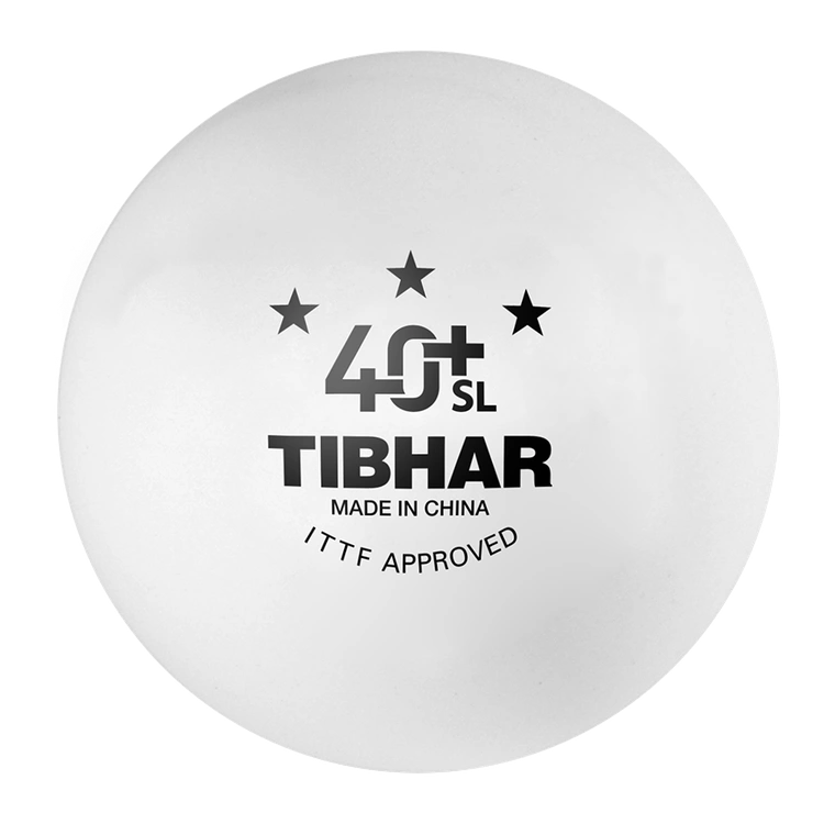 Tibhar 40+ SL 3 Star Table Tennis Balls, Pack of 3