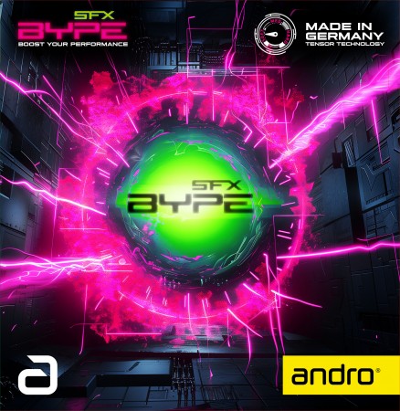 Andro BYPE SFX Table Tennis Rubber
