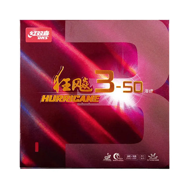DHS Hurricane 3-50 Table Tennis Rubber
