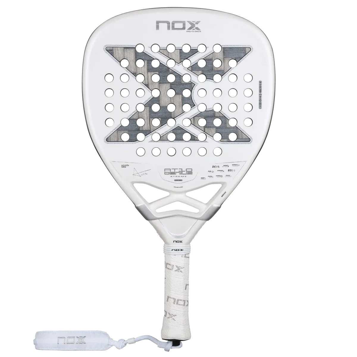 Nox AT10 Genius Attack 12K Alum Xtrem by Augustin Tapia Padel Racket