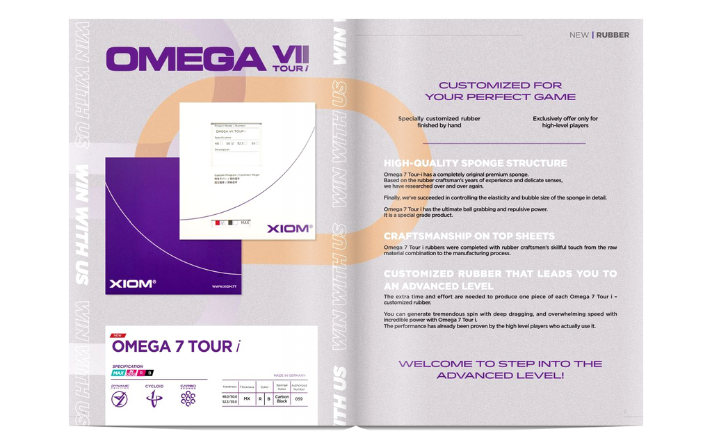Xiom Omega 7 Tour i (Limited Edition 48 Degree)